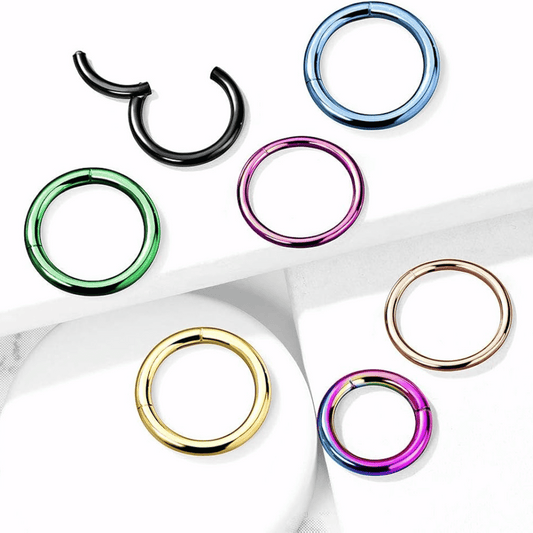 Coloured Segment Ring for piercing