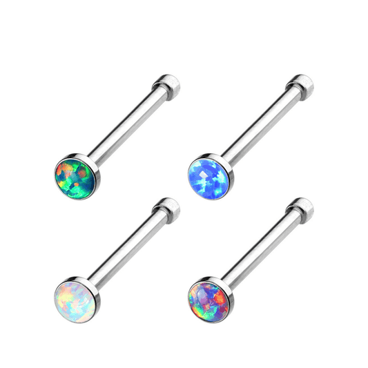 Opal Stone Nose Stud Selection