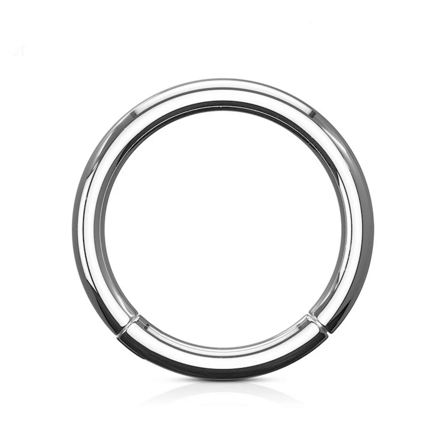 Single Surgical Steel Hinged Segment Ring