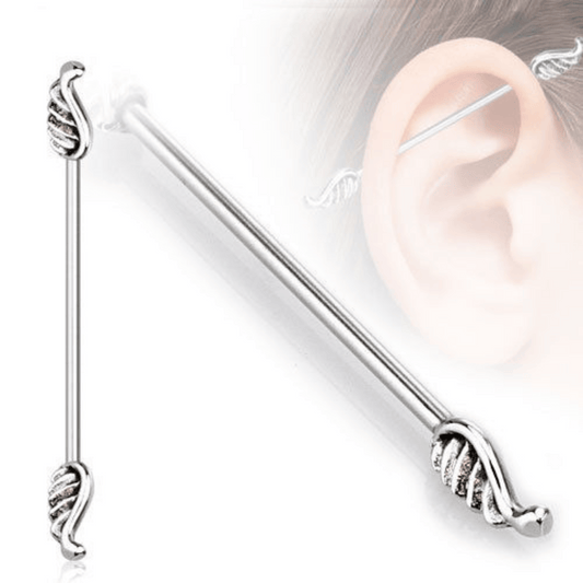 Steel Angel Wing Industrial Bar